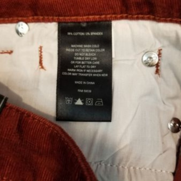 Skinny Cord Jeans Corduroy Stretch sz 6, 14 - Picture 8 of 8